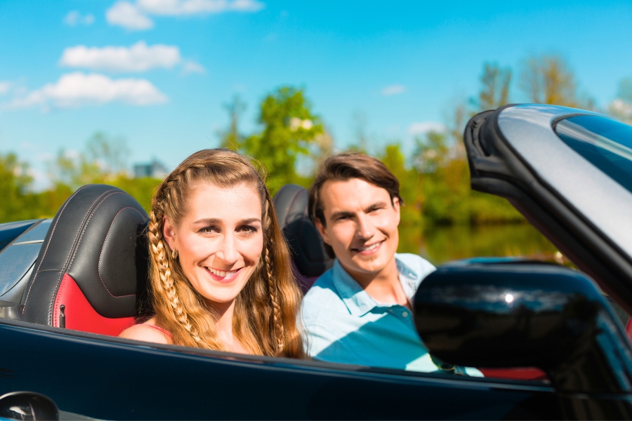 Couple on a Road Trip